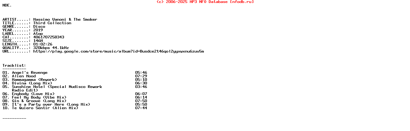 Massimo_Vanoni_And_The_Smoker-Third_Collection-WEB-2019