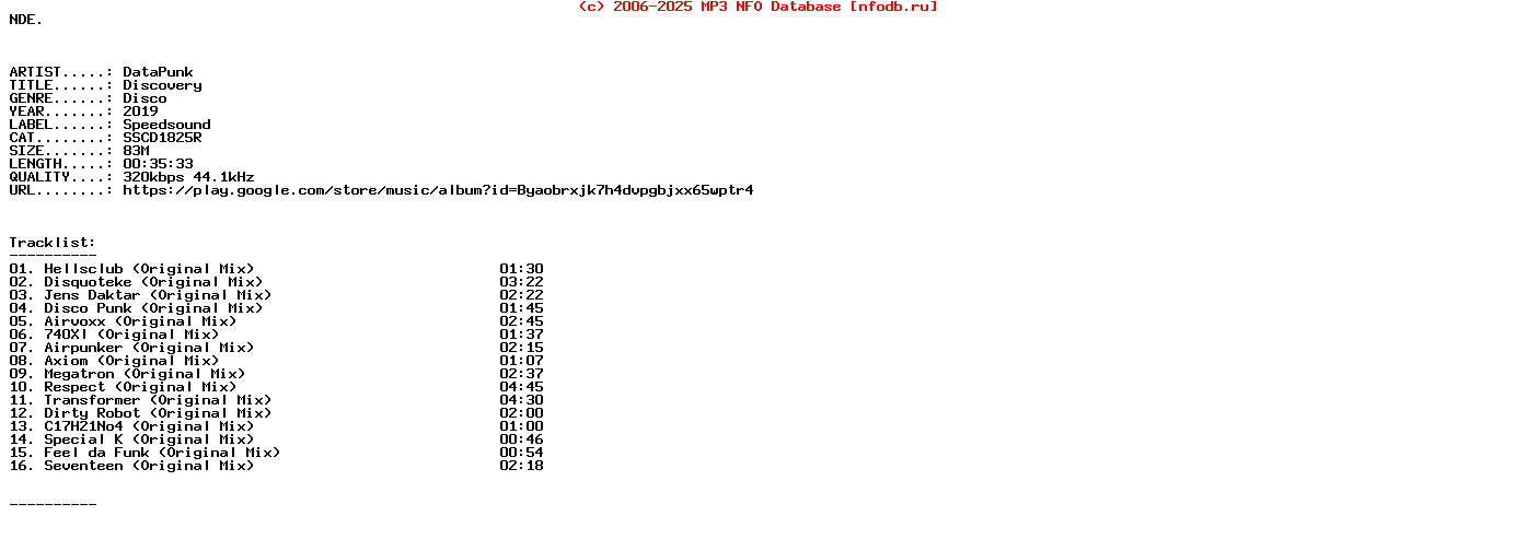 Datapunk-Discovery-WEB-2019