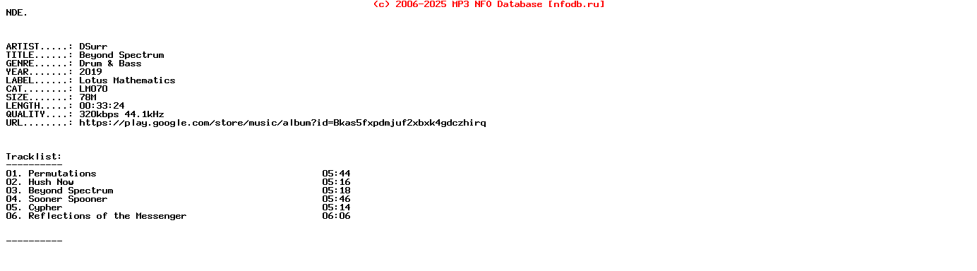 Dsurr-Beyond_Spectrum-(LM070)-WEB-2019