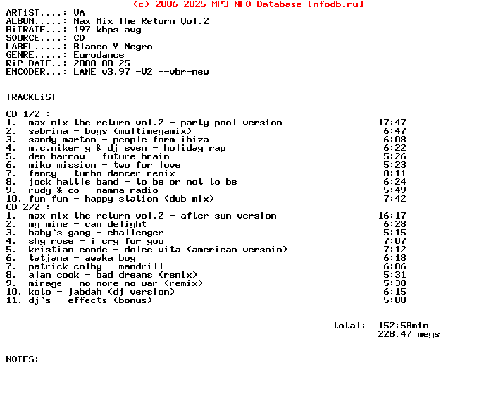 VA-Max_Mix_The_Return_Vol.2-2CD-2008