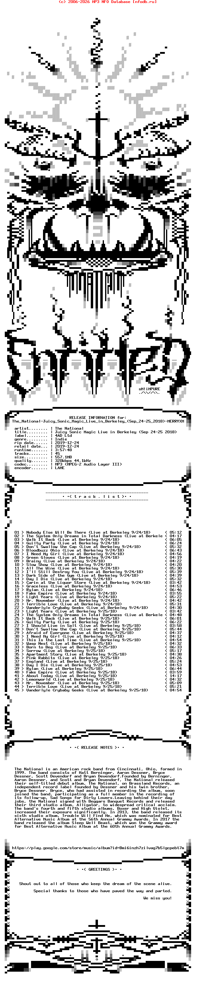 The_National-Juicy_Sonic_Magic_Live_In_Berkeley_(SEP_24-25_2018)-Merryxmas-WEB-2019