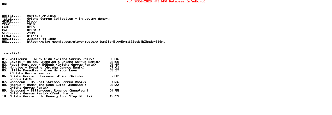 VA-Grisha_Gerrus_Collection__In_Loving_Memory-WEB-2019