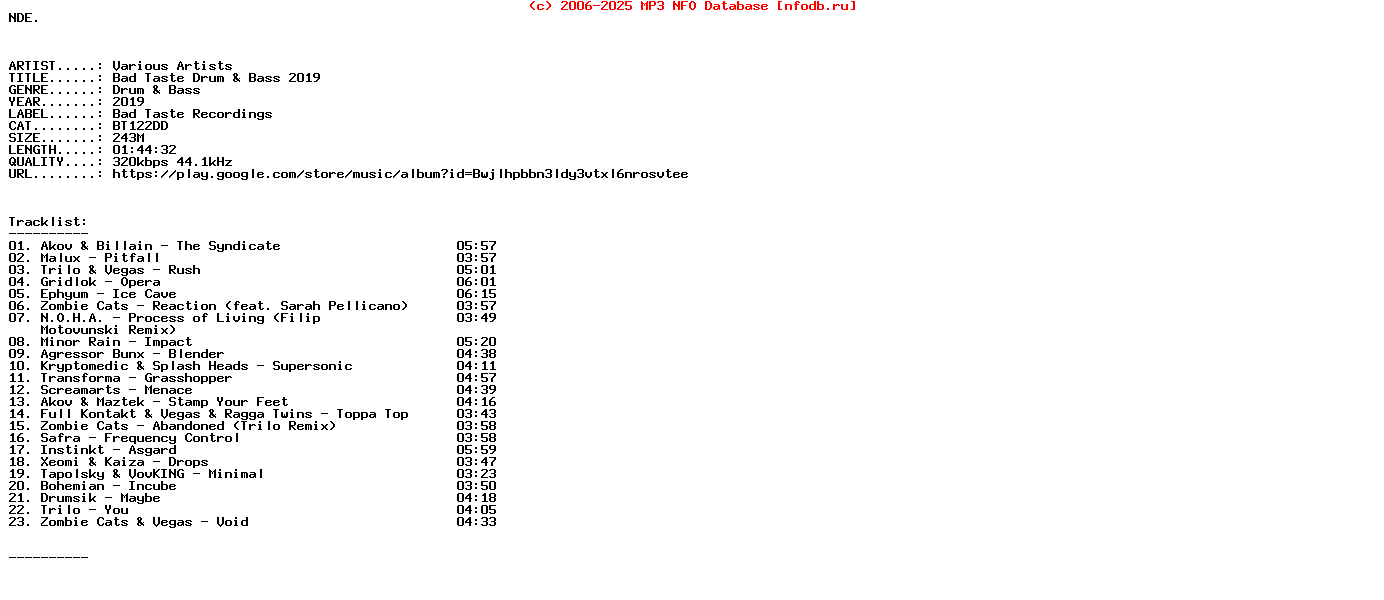 VA-Bad_Taste_Drum_And_Bass_2019-(BT122DD)-WEB-2019
