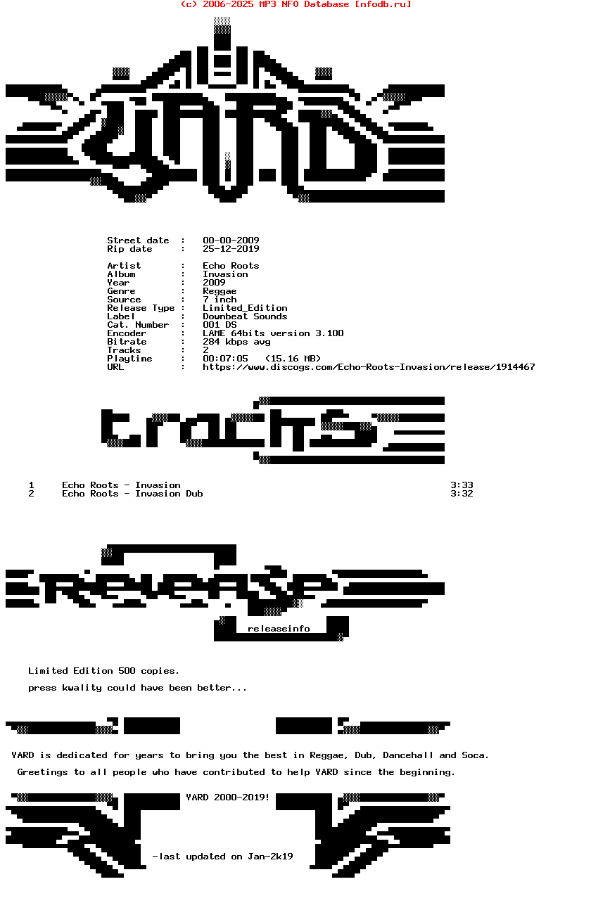 Echo_Roots-Invasion-(001_DS)-Limited_Edition-7Inch_Vinyl-2009-YARD