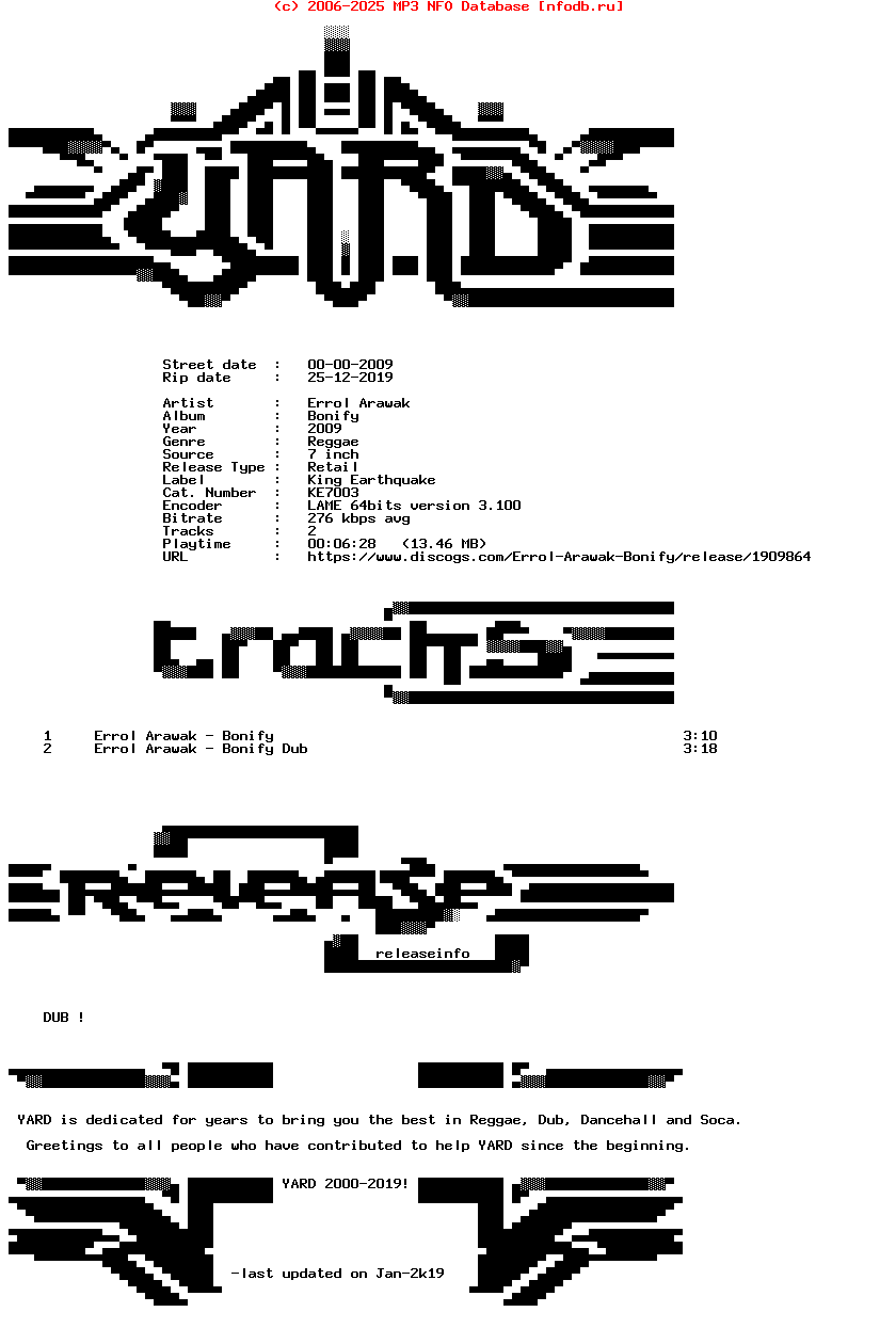 Errol_Arawak-Bonify-(KE7003)-7Inch_Vinyl-2009-YARD