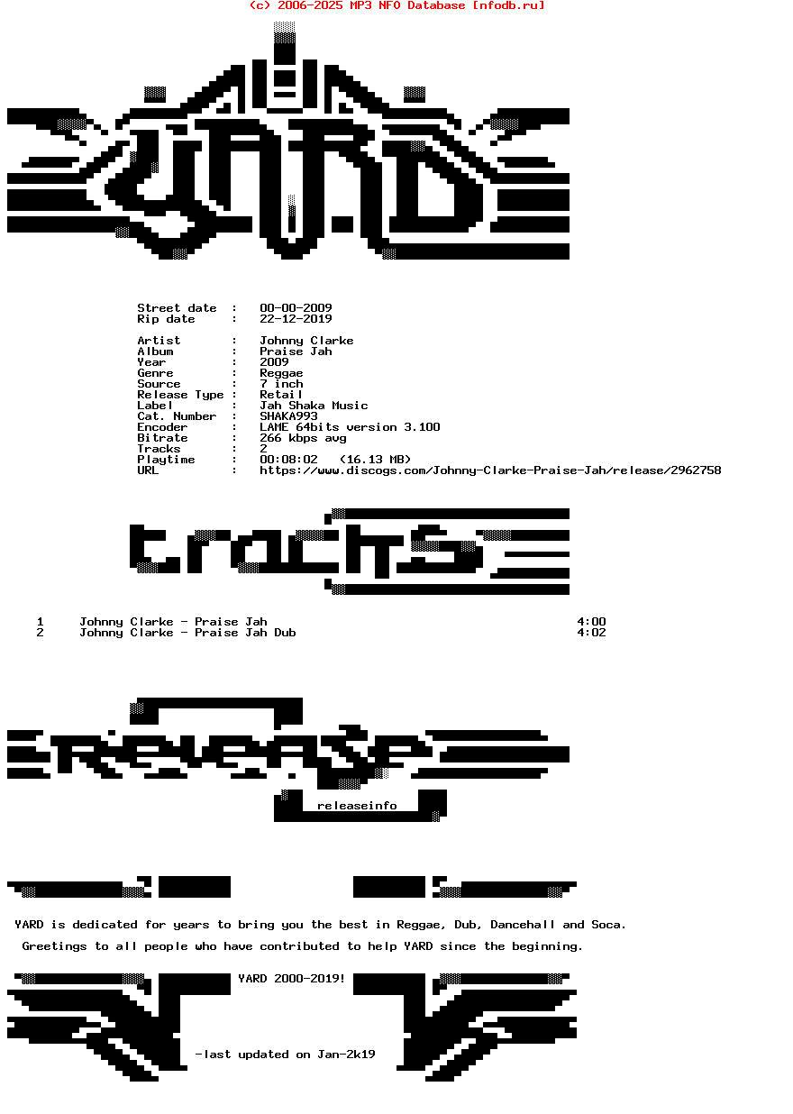 Johnny_Clarke-Praise_Jah-(SHAKA993)-7Inch_Vinyl-2009-YARD