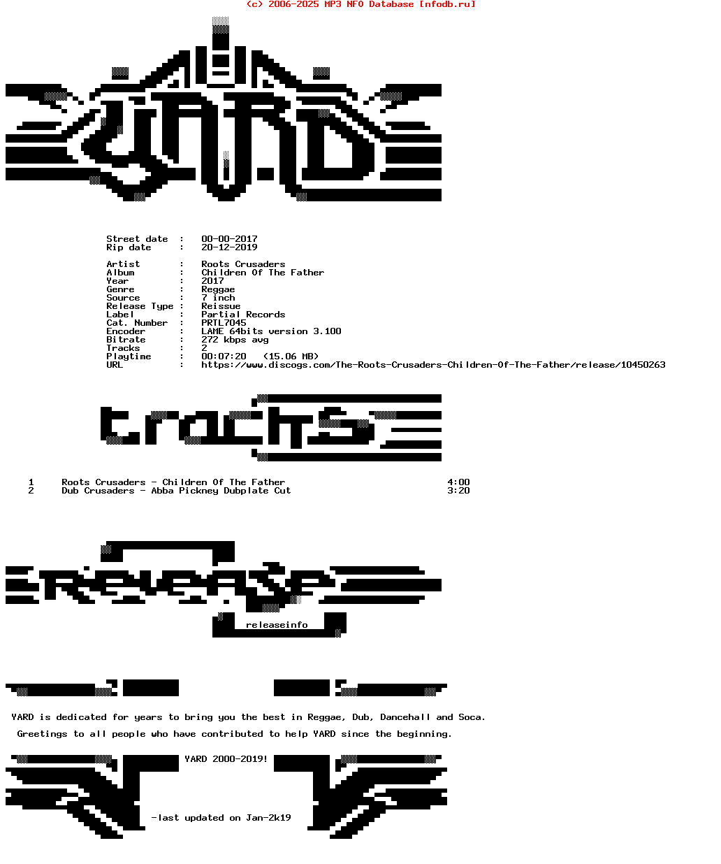 Roots_Crusaders-Children_Of_The_Father-(PRTL7045)-Reissue-7Inch_Vinyl-2017-YARD