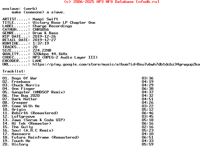 Mampi_Swift-Victory_Rose_Lp_Chapter_One-(CHRG056)-WEB-2019