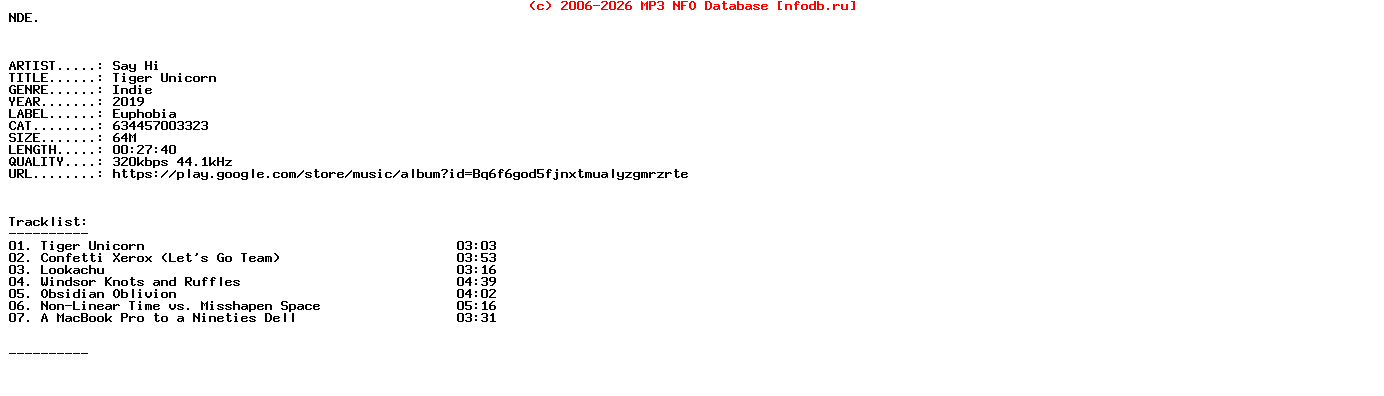 Say_Hi-Tiger_Unicorn-WEB-2019