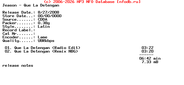 Jeason-Que_La_Detengan-Promo_CDS-SP-2008