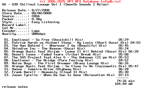 VA-U30_Chillout_Lounge_Vol_1_(SMOOTH_SOUNDS_2_RELAX)-Promo-2008