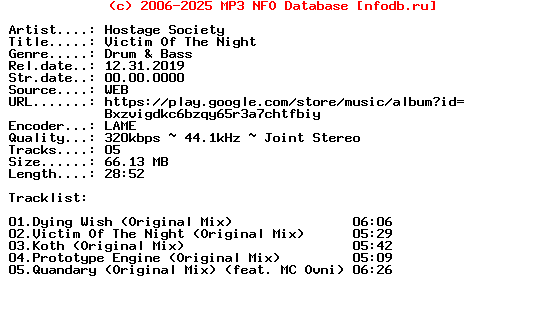 Hostage_Society-Victim_Of_The_Night-WEB-2014