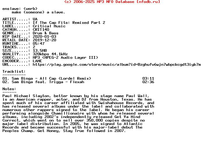 VA-If_The_Cap_Fits_Remixed_Part_2-(CRIT140)-WEB-2019