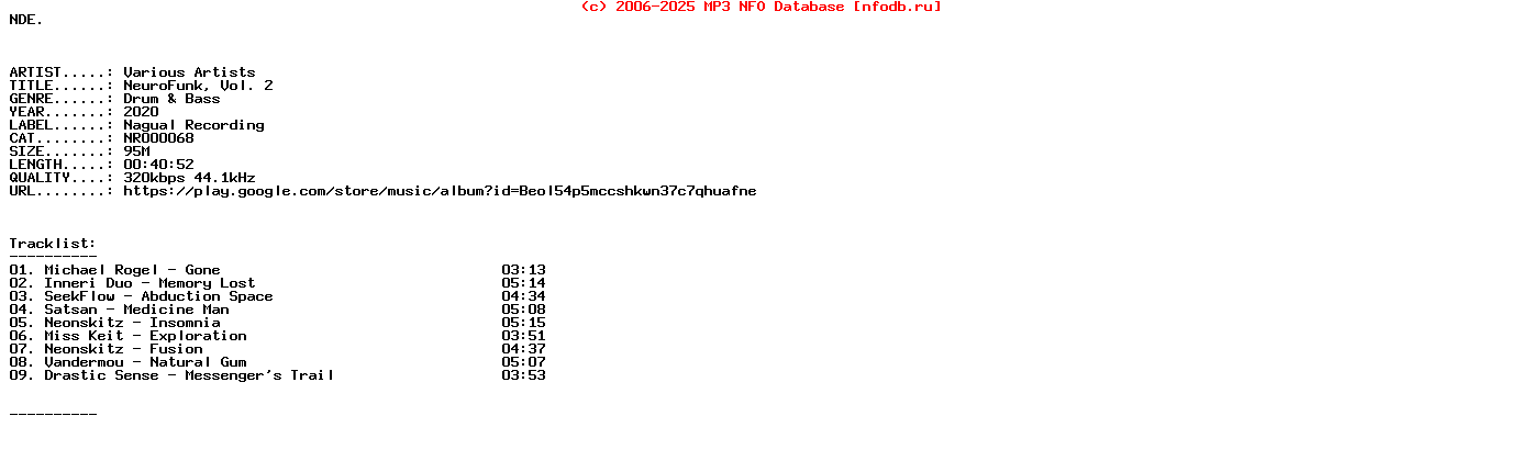VA-Neurofunk_Vol_2-(NR000068)-WEB-2020
