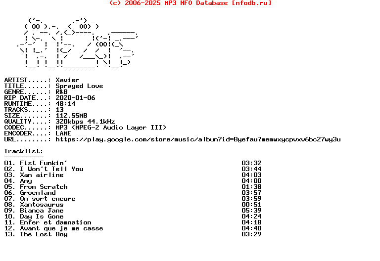 Xavier-Sprayed_Love-WEB-FR-2019