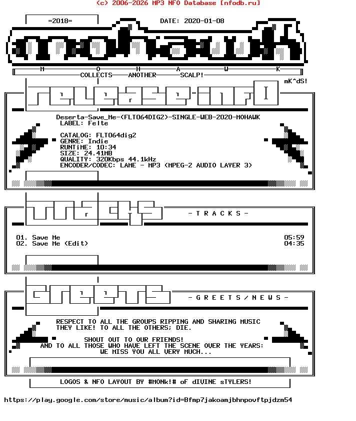 Deserta-Save_Me-(FLT064DIG2)-Single-WEB-2020