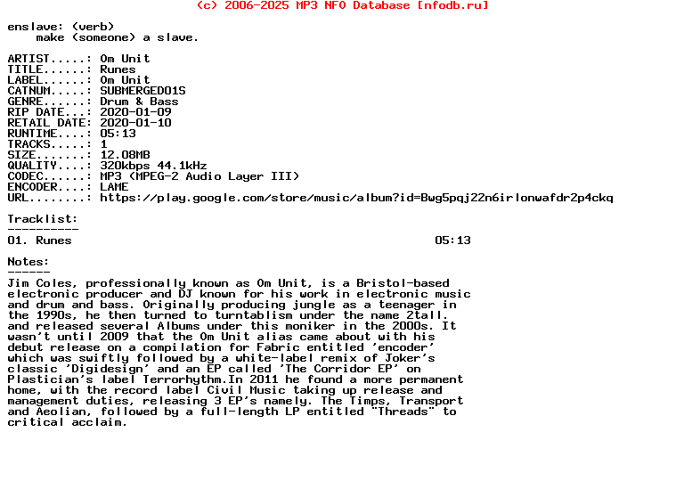 Om_Unit-Runes-(SUBMERGED01S)-Single-WEB-2020