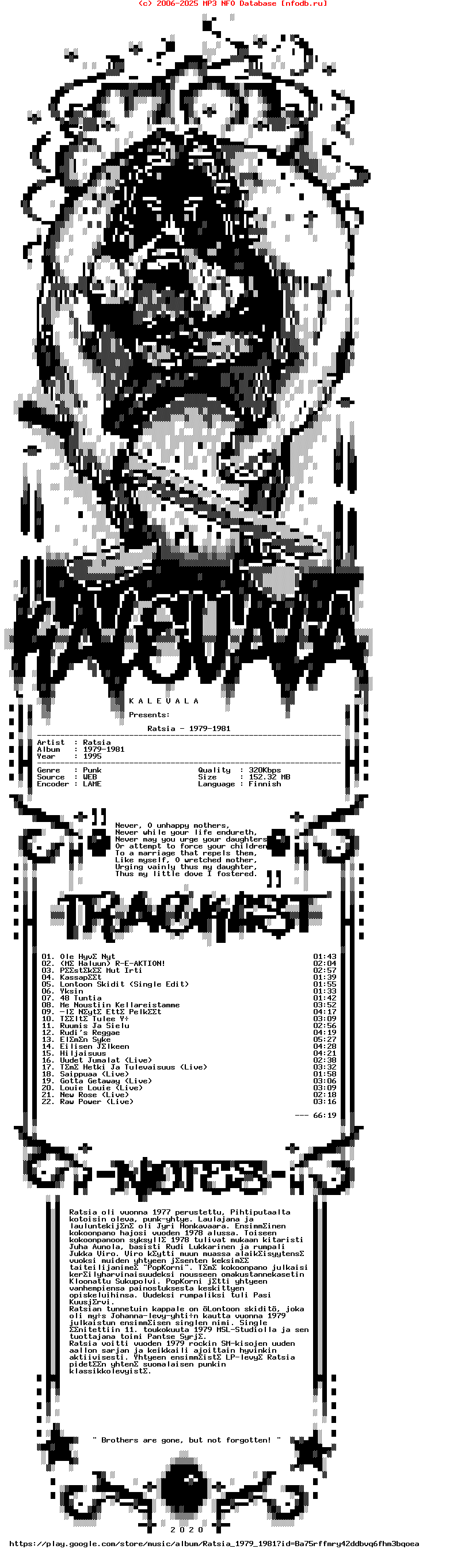 Ratsia-1979-1981-WEB-FI-1995-KALEVALA