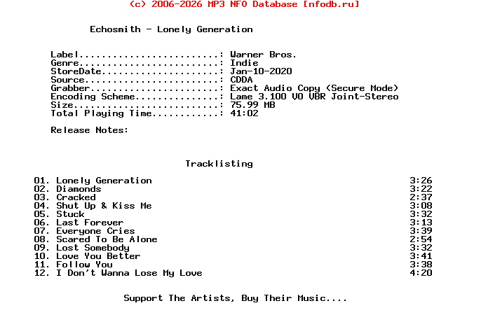 Echosmith-Lonely_Generation-2020