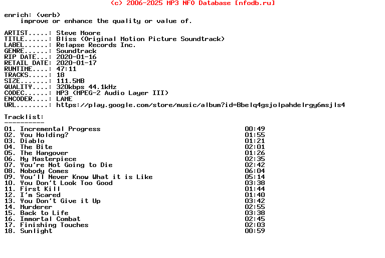 Steve_Moore-Bliss_(ORIGINAL_MOTION_PICTURE_SOUNDTRACK)-Ost-WEB-2020