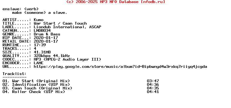 Kumo-War_Start__Caan_Touch-(LNDB034)-WEB-2020