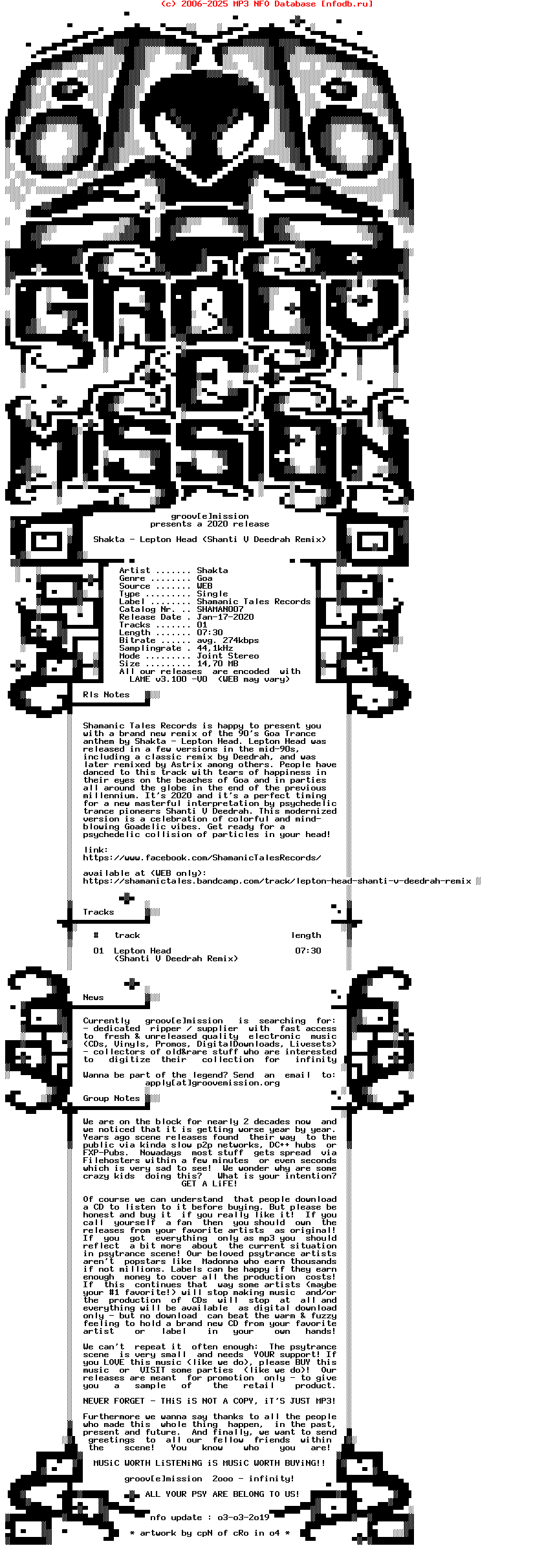 Shakta_-_Lepton_Head_(SHANTI_V_DEEDRAH_REMIX)_(SHAMAN007)-Single-WEB-2020-gEm