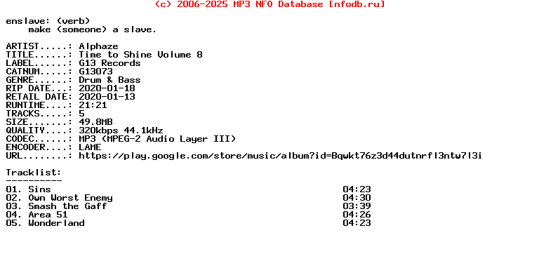 Alphaze-Time_To_Shine_Volume_8-(G13073)-WEB-2020