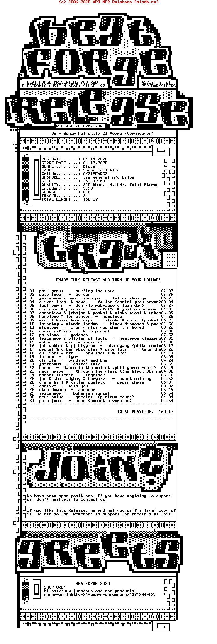 VA-Sonar_Kollektiv_21_Years_(VERGNUEGEN)-(SK21YEARS2)-WEB-2020