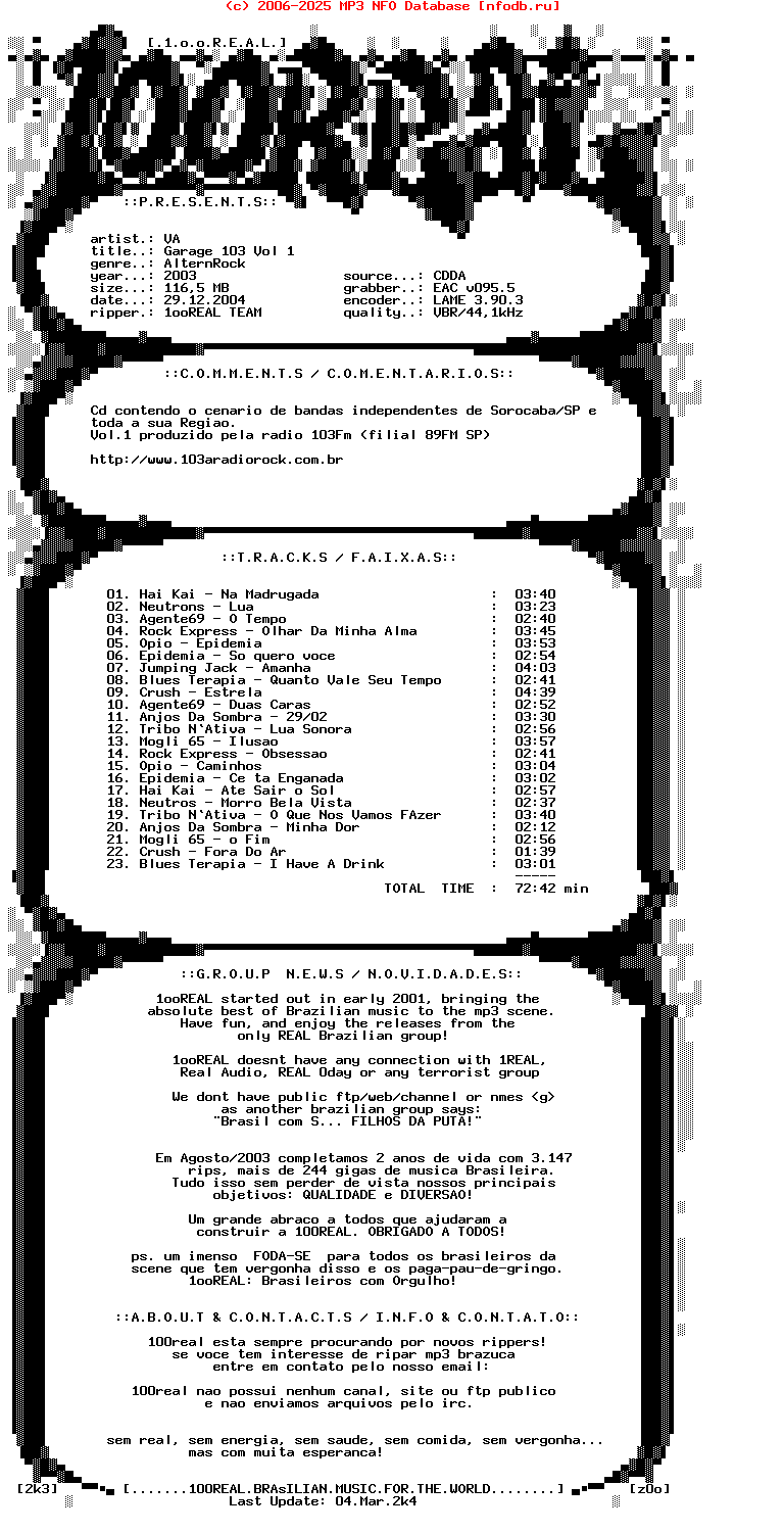 VA-Garage_103_Vol_1-Br-2003-100REAL