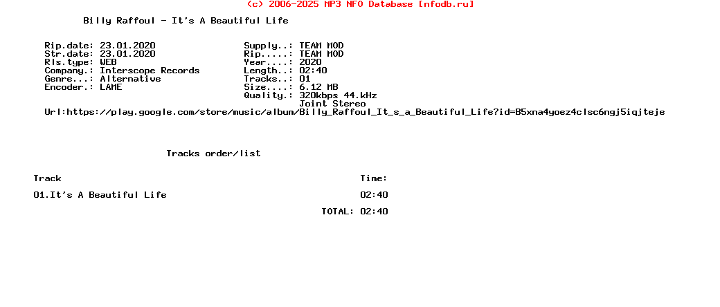 Billy_Raffoul_-_Its_A_Beautiful_Life-Single-WEB-2020-MOD