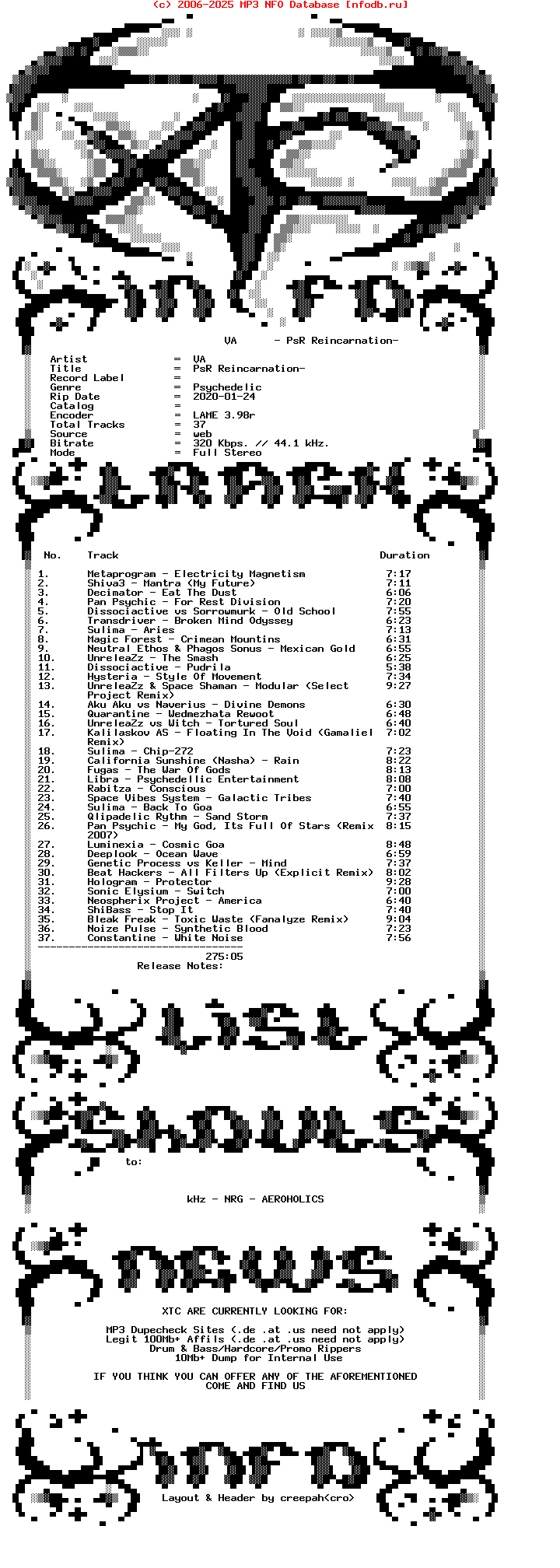 VA-Psr_Reincarnation-2011-XTC
