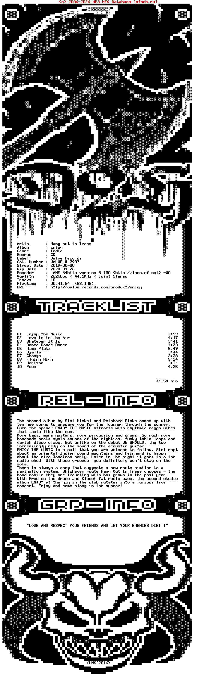 Hang_Out_In_Trees-Enjoy-CD-2019