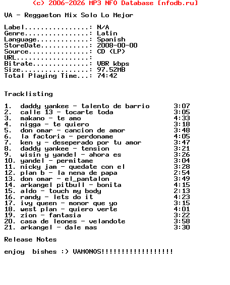 VA-Reggaeton_Mix_Solo_Lo_Mejor-Bootleg-SP-2008