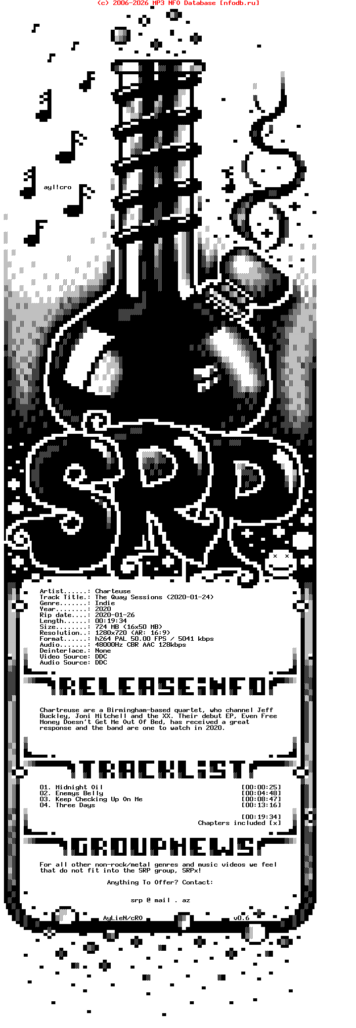 Charteuse-The_Quay_Sessions_(2020-01-24)-Ddc-720P-H264-2020-Srpx