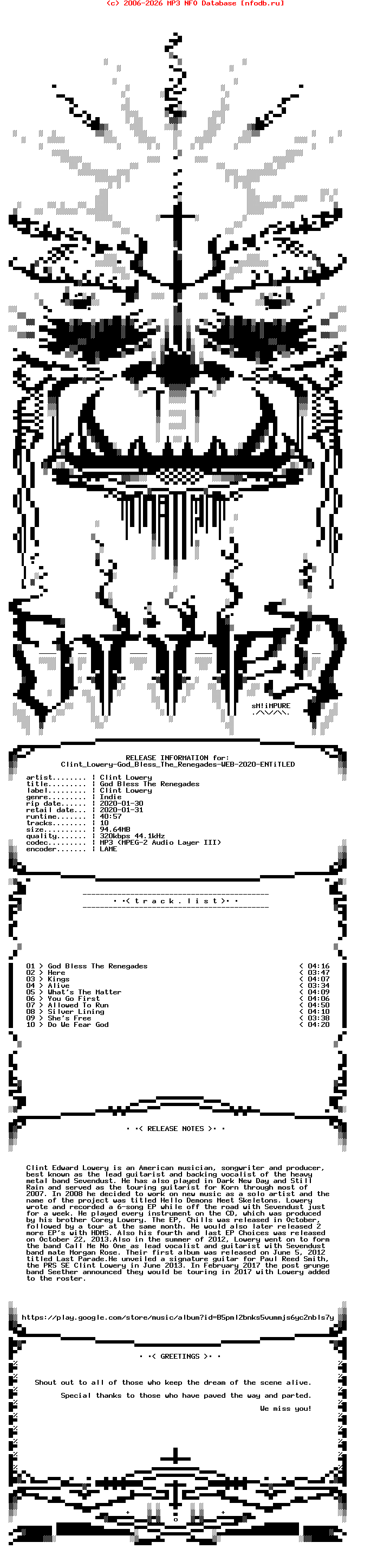 Clint_Lowery-God_Bless_The_Renegades-WEB-2020