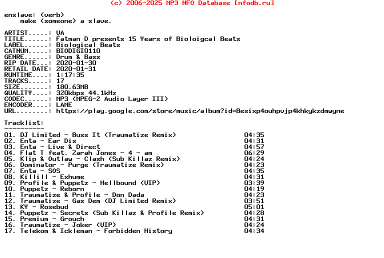 VA-Fatman_D_Presents_15_Years_Of_Bioloigcal_Beats-(BIODIGI0110)-WEB-2020