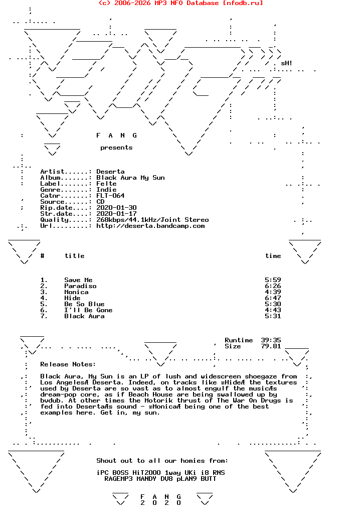 Deserta-Black_Aura_My_Sun-(FLT-064)-CD-2020