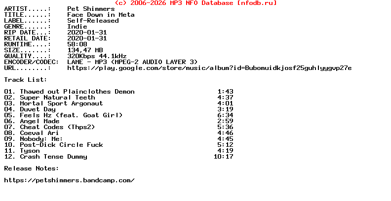 Pet_Shimmers-Face_Down_In_Meta-2020