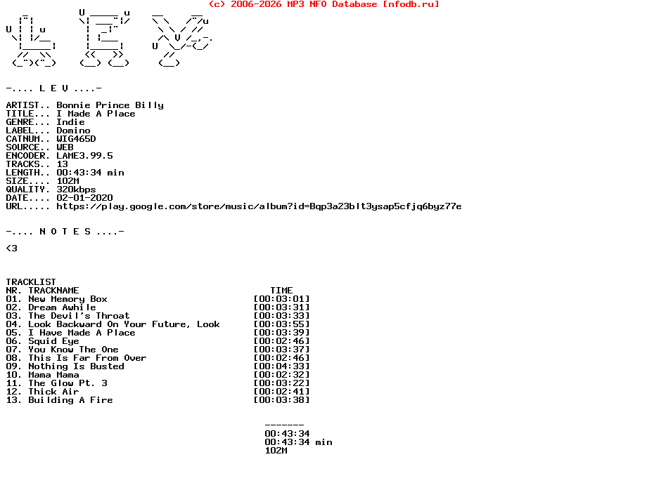 Bonnie_Prince_Billy-I_Made_A_Place-WEB-2019