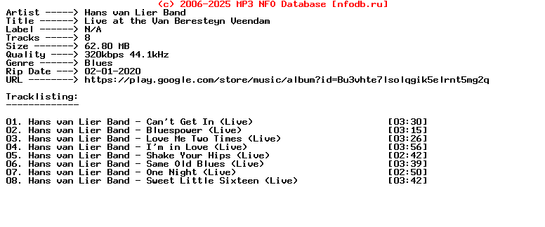 Hans_Van_Lier_Band-Live_At_The_Van_Beresteyn_Veendam-WEB-2020