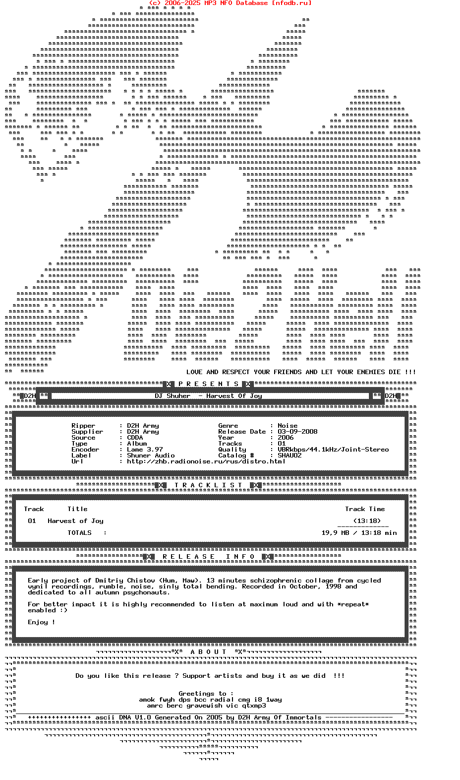 Dj_Shuher-Harvest_Of_Joy-Mcdr-2006