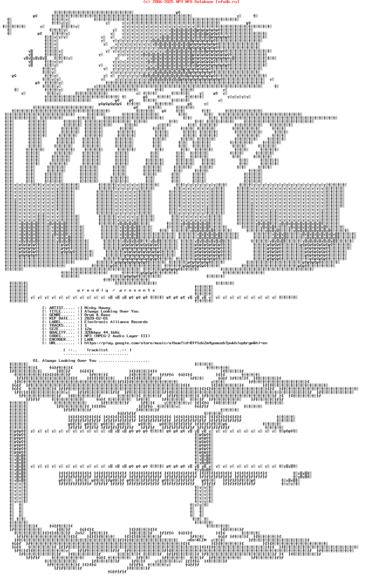 Nicky_Havey-Always_Looking_Over_You-(CAT354082)-Single-WEB-2020