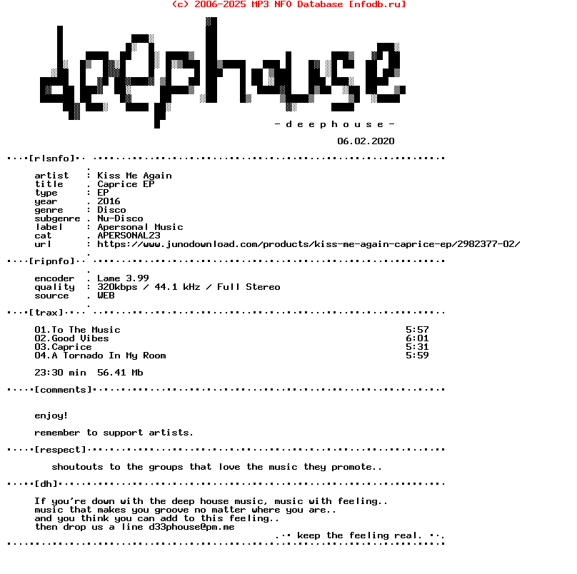 Kiss_Me_Again--Caprice_Ep-(APERSONAL23)-WEB-2016-dh