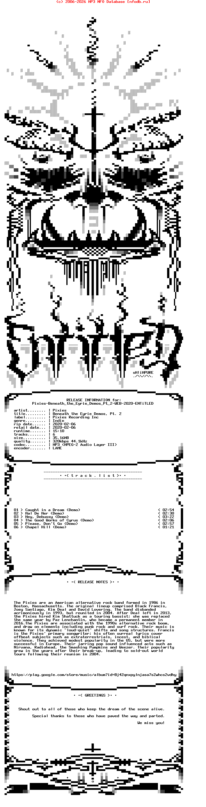 Pixies-Beneath_The_Eyrie_Demos_Pt_2-WEB-2020