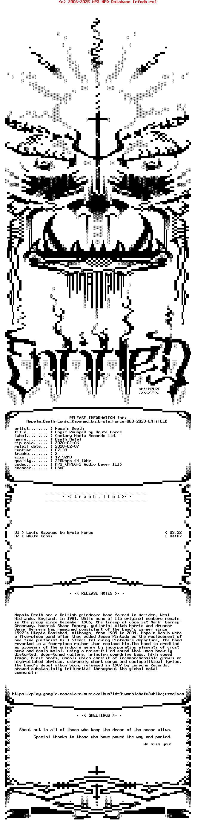 Napalm_Death-Logic_Ravaged_By_Brute_Force-WEB-2020