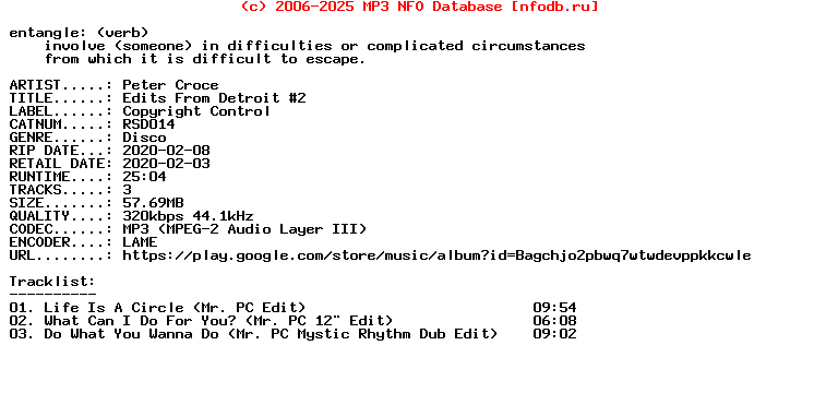 Peter_Croce-Edits_From_Detroit_2-(RSD014)-WEB-2020