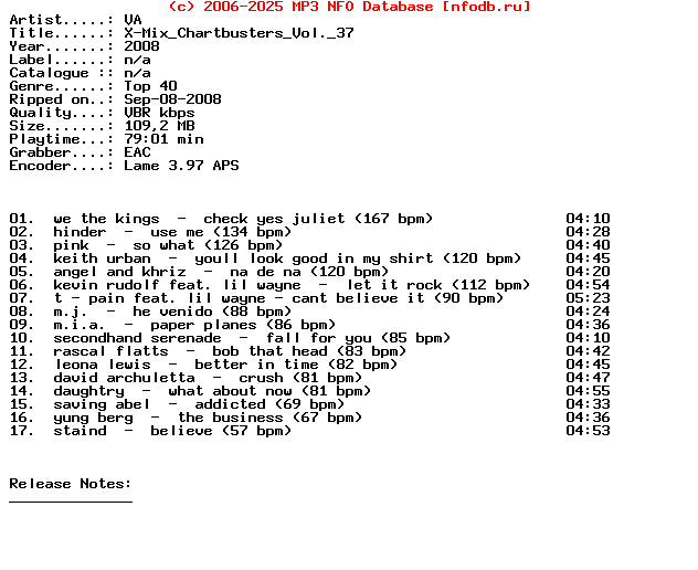 VA-X-Mix_Chartbusters_Vol._37-2008