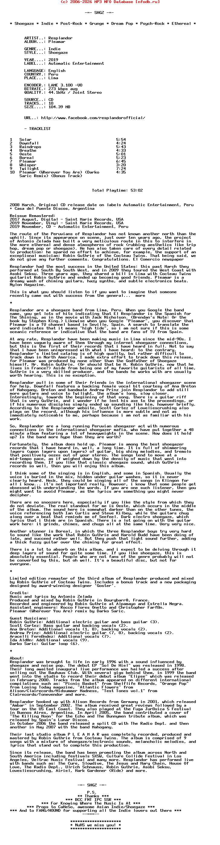 Resplandor-Pleamar-Ltd_Reissue_Remastered-CD-2019