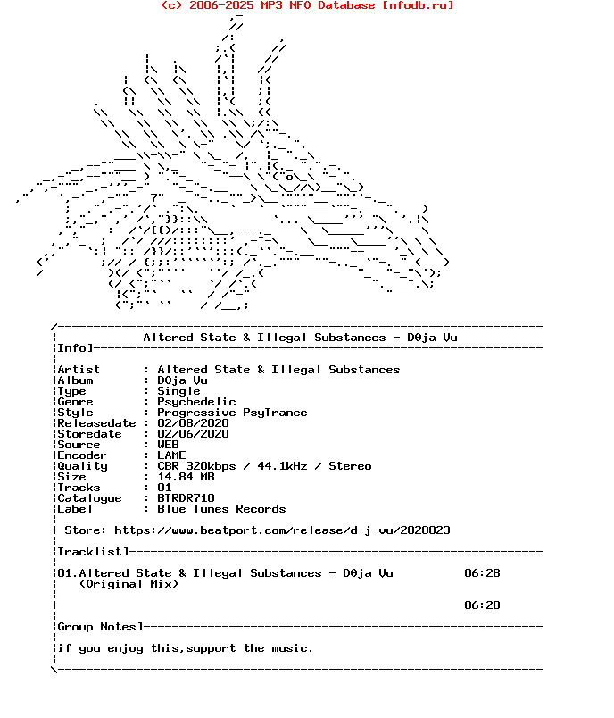 Altered_State_And_Illegal_Substances_-_Deja_Vu-(BTRDR710)-Single-WEB-2020-Barghest