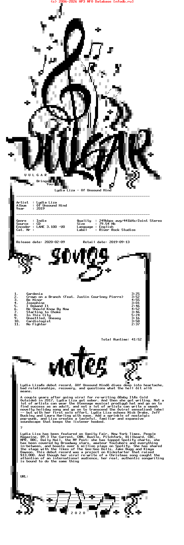 Lydia_Liza-Of_Unsound_Mind-CD-2019